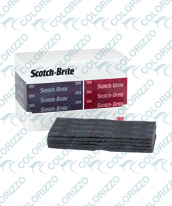 64660 3M Scotch Brite Durable Flex Sulf grigio - mm 115x230 - Pz 25