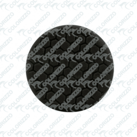 86754 GELSON Tampone a nido d'ape nero - mm 180 VEL mm 150