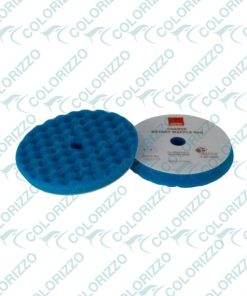9.WF180H - RUPES tampone ondulato in spugna per lucidature rotative Blu Coarse - Ø int.155mm ext. 165mm