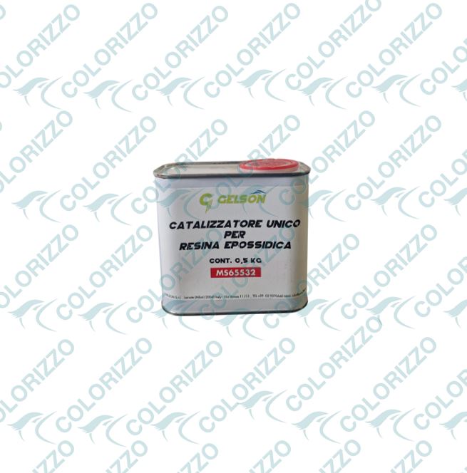 MS65532 - GELSON Catalizzatore unico per resina epossidica parte B - 0,5 Kg